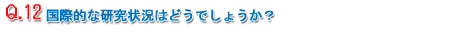 Q12.ۓIȌ󋵂͂ǂł傤H